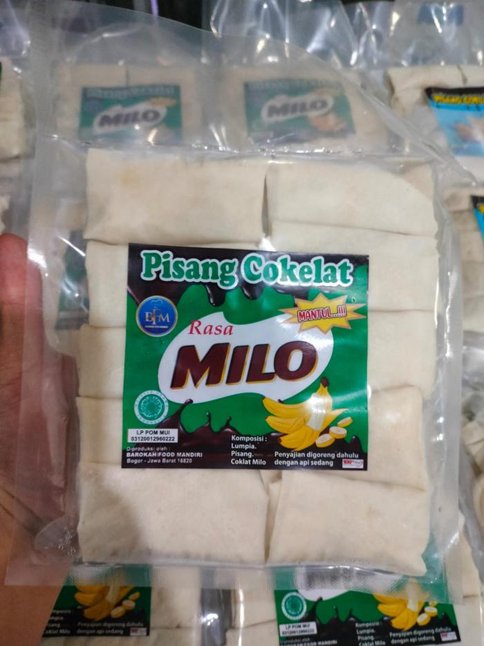Gambar Pisang lumer Milo - Milo dari D2D Frozen Food Grosir undefined Tokopedia