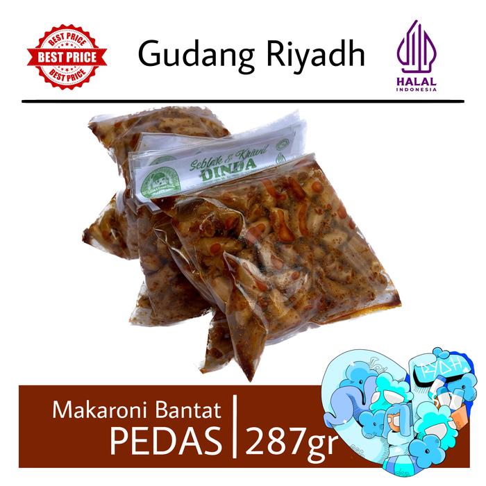 Gambar Makaroni Bantat Merk Dinda - Pedas dari Gudang Riyadh undefined Tokopedia