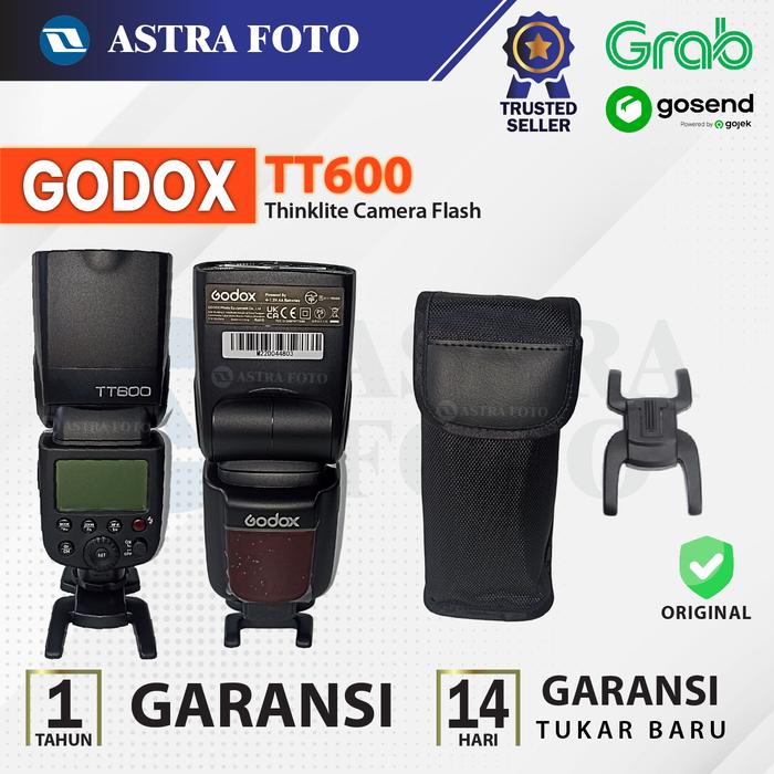 Gambar Godox TT600 Flash HSS Universal Speedlite - TT600 ONLY dari Astra Foto undefined Tokopedia