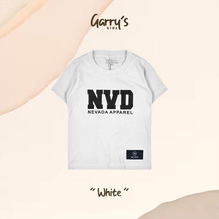 Gambar Kaos Anak Premium Usia 1-12 Tahun - NEVD.PUTIH, 1-2 tahun S dari garrykids undefined Tokopedia