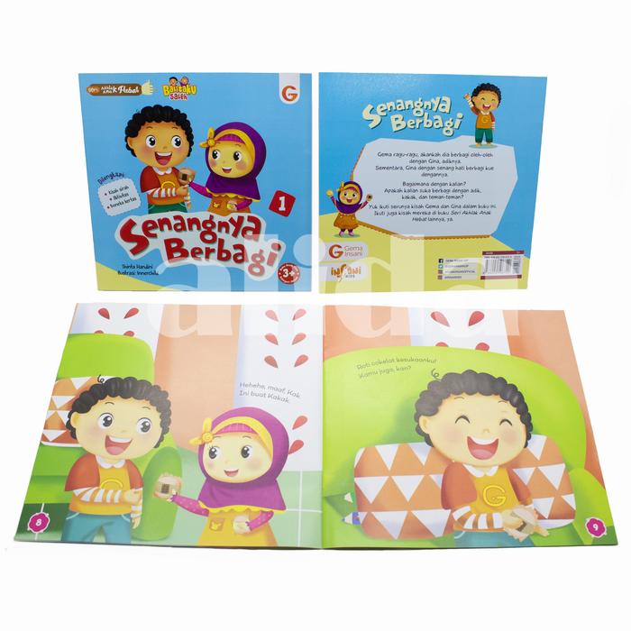 Gambar Buku Cerita Anak - Seri Akhlak Anak Hebat, Buku Anak - Senang Berbagi dari Toko Alida Jakarta undefined Tokopedia