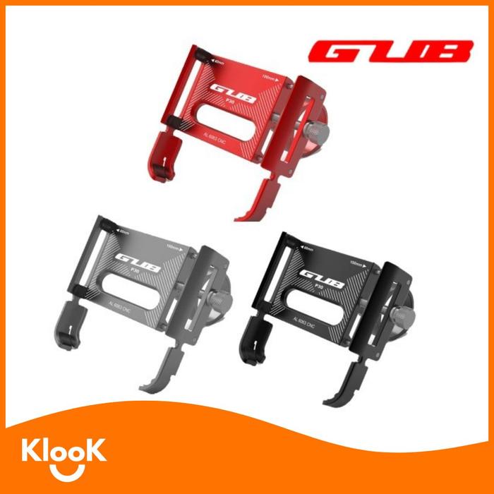 Gambar Phone Holder GUB P30 Original - Holder HP Motor Holder HP Sepeda - Merah dari klook store undefined Tokopedia