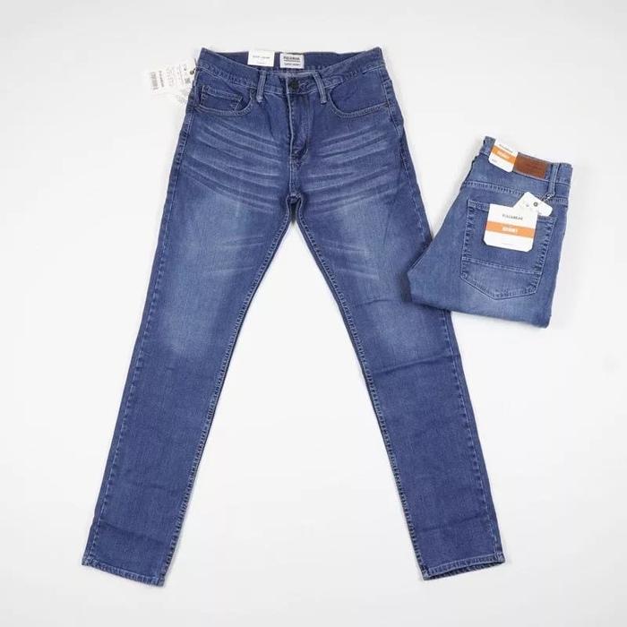 Gambar Celana Jeans Panjang Pria Skinny Denim Stretch Premium - Biru Tua, 29 dari BALAGO Official Store undefined Tokopedia