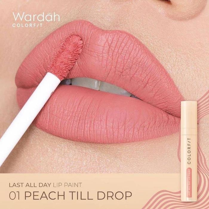Gambar WARDAH Colorfit Last All Day Lip Paint / Lipstick Facial - 01 dari Chaca18acc undefined Tokopedia