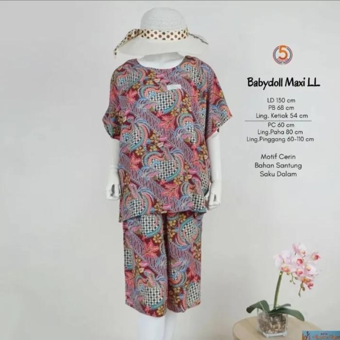 Gambar Fashion Setelan Kulot Batik Kencana Ungu Maxi LL Kub Cerin Label Biru - Maron dari DASTER KENCANA UNGU FASHION undefined Tokopedia