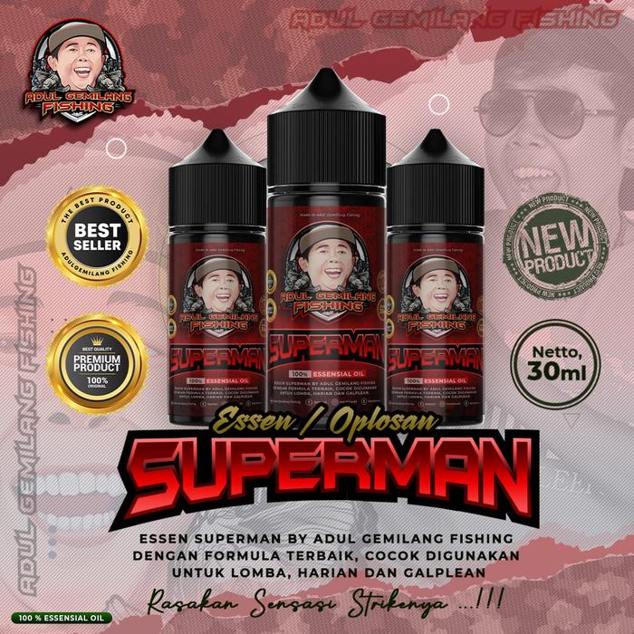 Gambar Essen Oplosan Supermen Adul Gemilang Fishing dari ADUL GEMILANG FISHING undefined Tokopedia