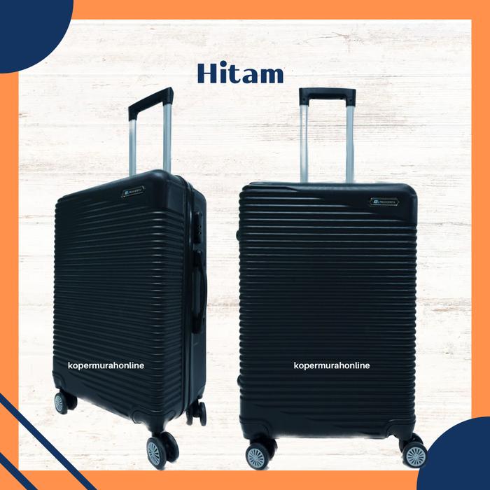 Gambar Koper fiber Swiss 22 inch tas travel bag expander - Hitam dari Votrevalise Shop undefined Tokopedia