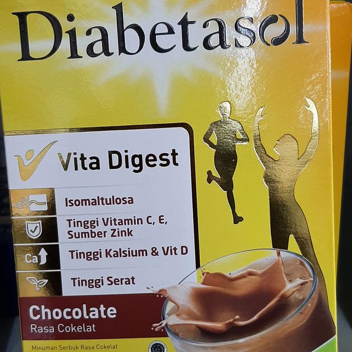 Gambar SUSU DIABETASOL RASA COKLAT EXP 2024/170g dari Alhidayah Berkah undefined Tokopedia