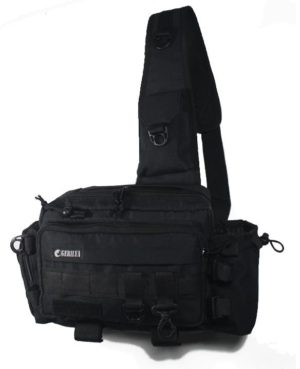Gambar Tas Pancing Selempang Tactical ARMY Multifungsi Fishing Bag Outdoors - Hitam dari Gerilya-bwi undefined Tokopedia
