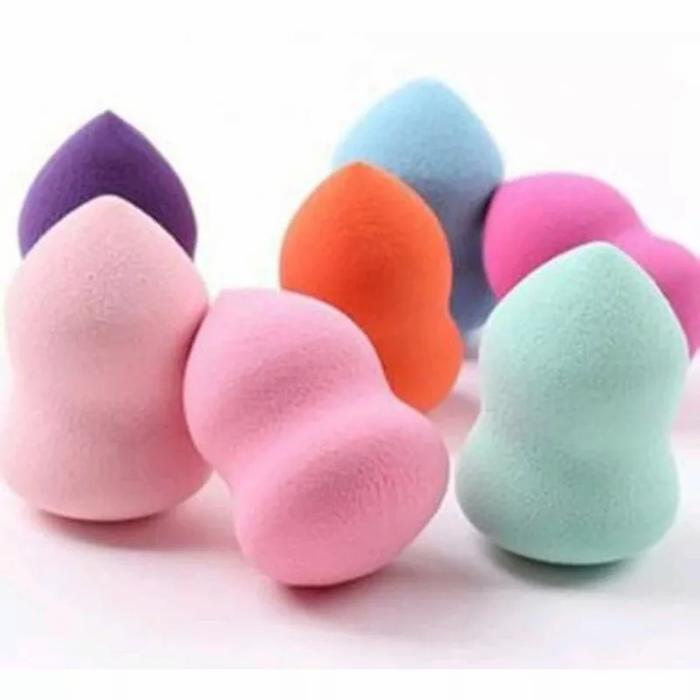 Gambar V33 - Beauty Sponge Make Up Sponge Blend Makeup Beauty Blender for Ble - tipe 2 random dari vtshop._ undefined Tokopedia