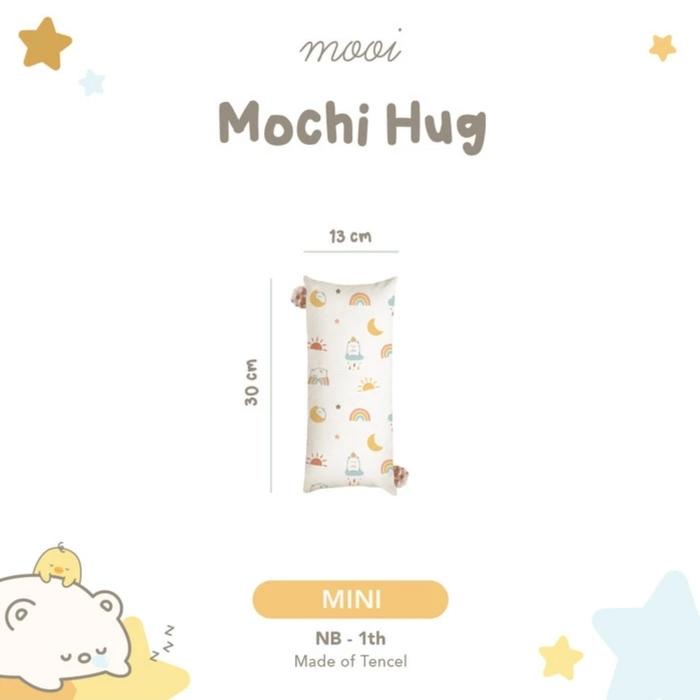 Gambar MOOI Mochi Hug Bantal Anak Tencel MINI / MIDI / MAXI / JUMBO - MINI dari Milliestoreid undefined Tokopedia