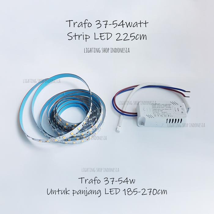 Gambar Lampu strip led trafo driver servis lampu gantung dinding sparepart - Strip 225cm, STRIP + TRAFO dari lighting shop indonesia undefined Tokopedia
