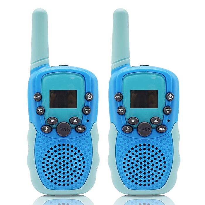 Gambar HT Walkie Talkie with LED Light 2 pcs - Retevis Mini Pairs - T-388 - BLUE dari E-style Official shop undefined Tokopedia