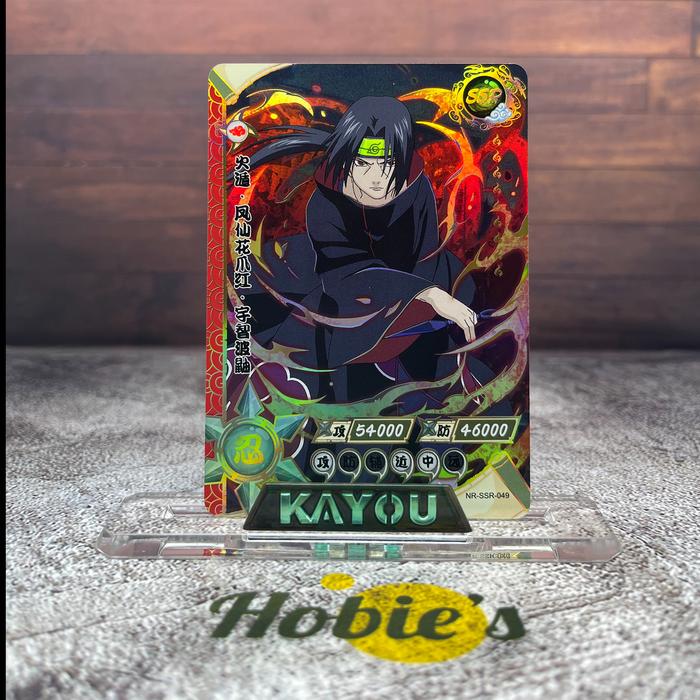 Jual SSR (Seri 26 - 50) Naruto Card / Kartu Kayou - Sasuke (026