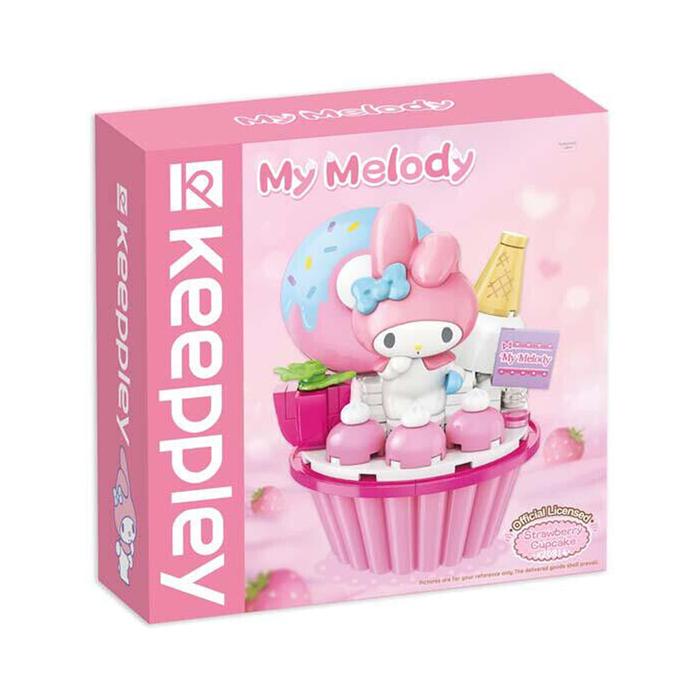 Gambar Keeppley Brick Sanrio Cupcake Series - Kuromi dari Bippity Bop undefined 5 Tokopedia