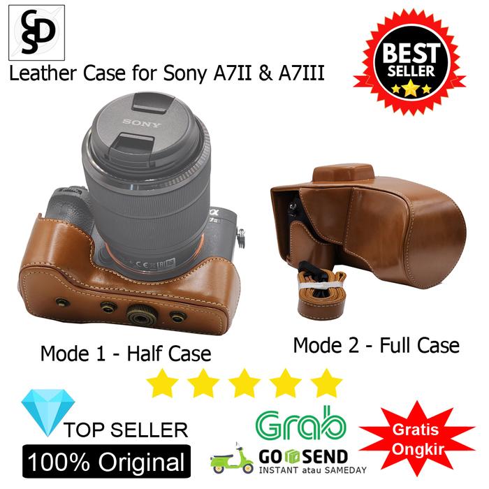 Jual Rajawali Leather Case/Tas Kamera For Sony A7II A7III A7R