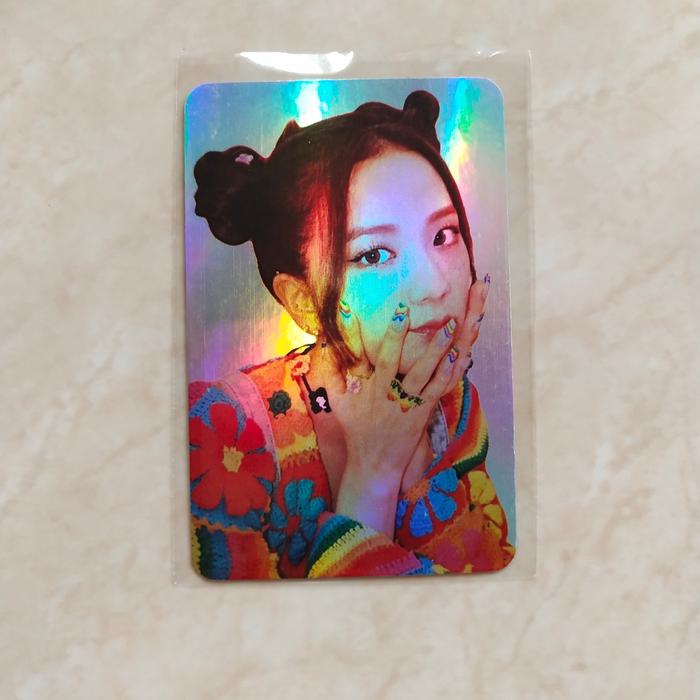 Gambar Photocard Hologram BLACKPINK - ICE CREAM - JISOO dari All About K Stuff undefined Tokopedia