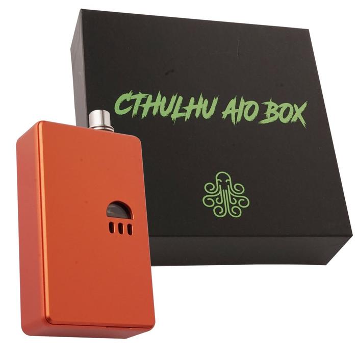 Gambar Pod Vape Vapor Cthulhu Aio Box Kit 60W Authentic By Cthulhu Mod - ORANGE dari Maroonvape undefined Tokopedia