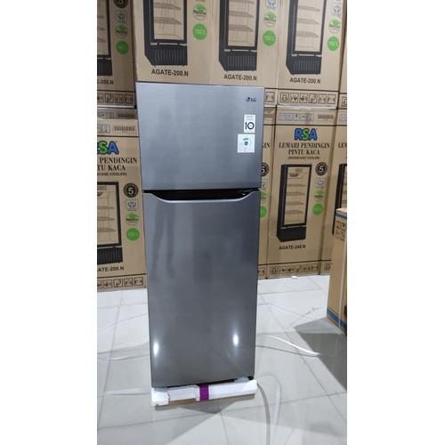 Gambar Kulkas LG 2 Pintu GN-B222SQIB GN-B 222SQIB 222 SQIB 209 L Smart Invent dari Golden Elektro undefined Tokopedia