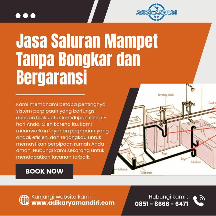 Gambar Jasa WC dan Saluran Mampet, Adi Karya Mandiri - BERGARANSI dari adhi karya mandiri undefined Tokopedia