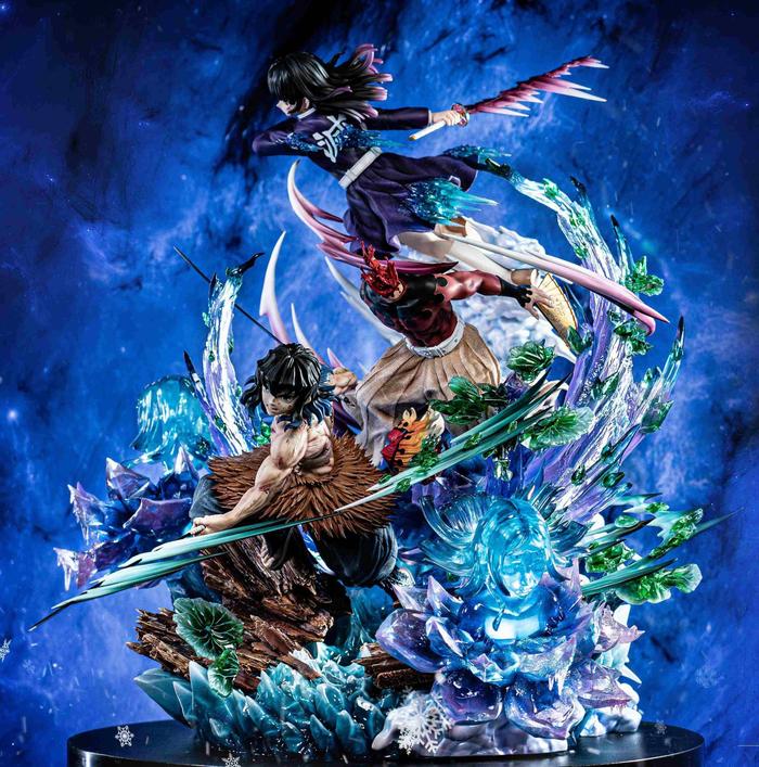 Gambar Niren Studio Inosuke & Kanao Demon Slayer FIGURE STATUE - Set dari All Mix shop tokopedia undefined Tokopedia