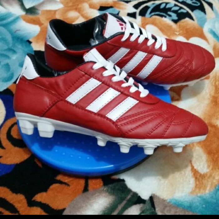 Gambar sepatu sepak bola kulit asli full biasa 13 - Merah, 43 dari indra online shof undefined Tokopedia