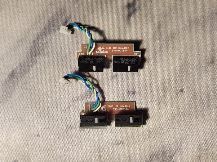 Gambar Logitech G304 / G305 part mod - PCB side button dari Reyza store undefined Tokopedia