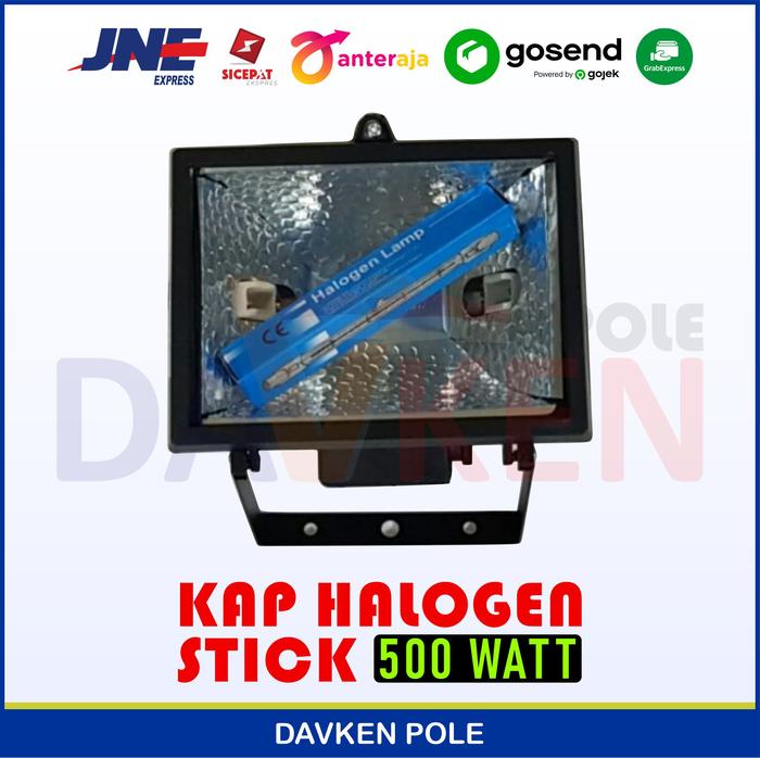 Gambar Kap Lampu Sorot / Kap Lampu Halogen 500 Watt - Kap dari DavKen POLE undefined Tokopedia