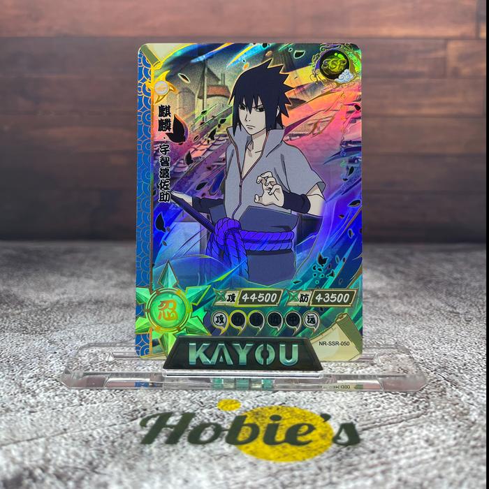 Jual SSR (Seri 26 - 50) Naruto Card / Kartu Kayou - Sasuke (026