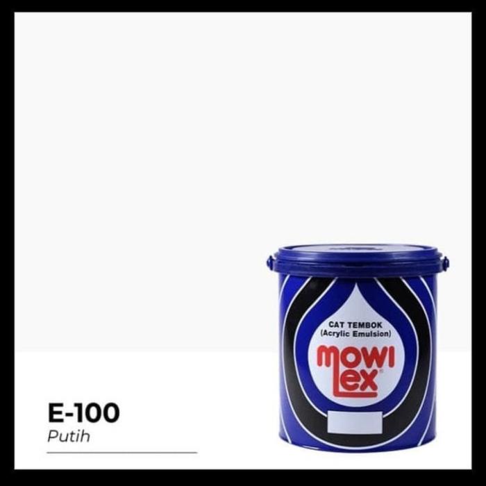 Gambar MOWILEX EMULSION  1 LT [ LITERAN ] / CAT MOWILEX / CAT TEMBOK - E-100 PUTIH dari SMARTTOOLS.ID undefined Tokopedia