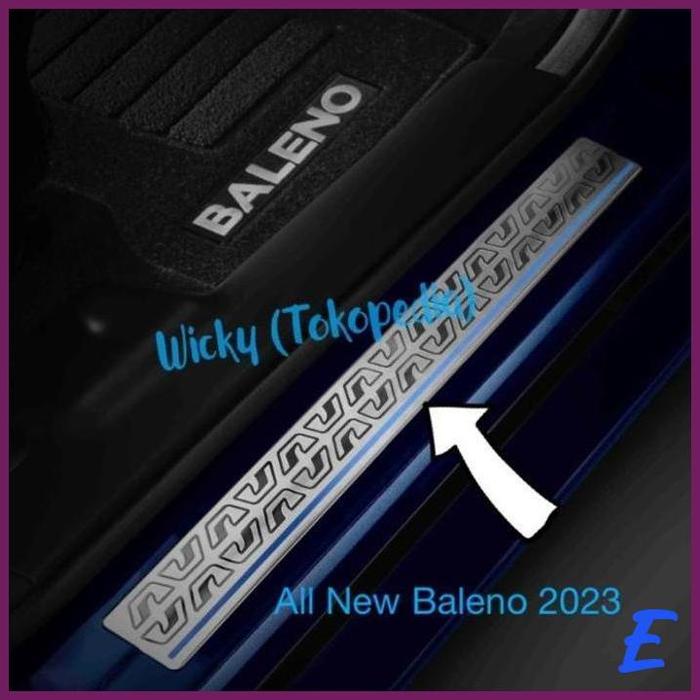 Jual SILL PLATE ALL NEW BALENO 2023 DOOR SILL GUARD SET ORIGINAL SUZUKI