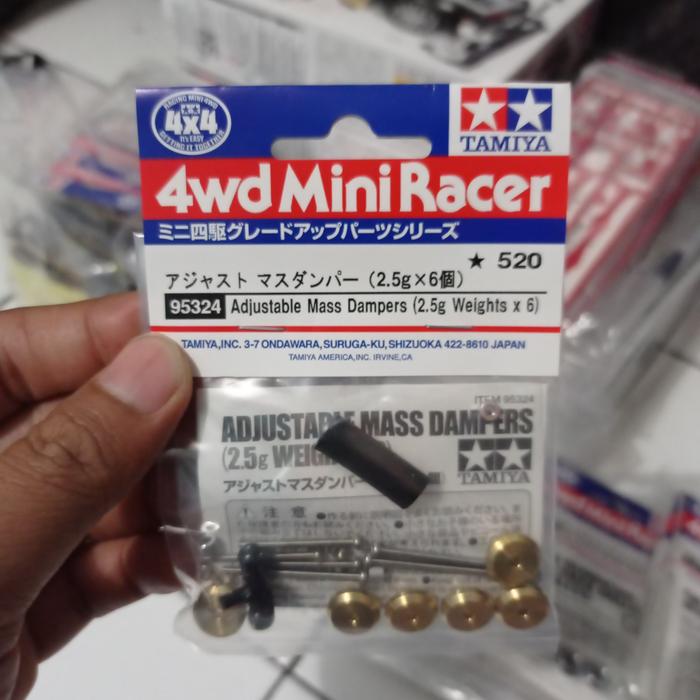 Jual Tamiya 95324 Adjustable mass dampers (2,5g weights x 6) Kota