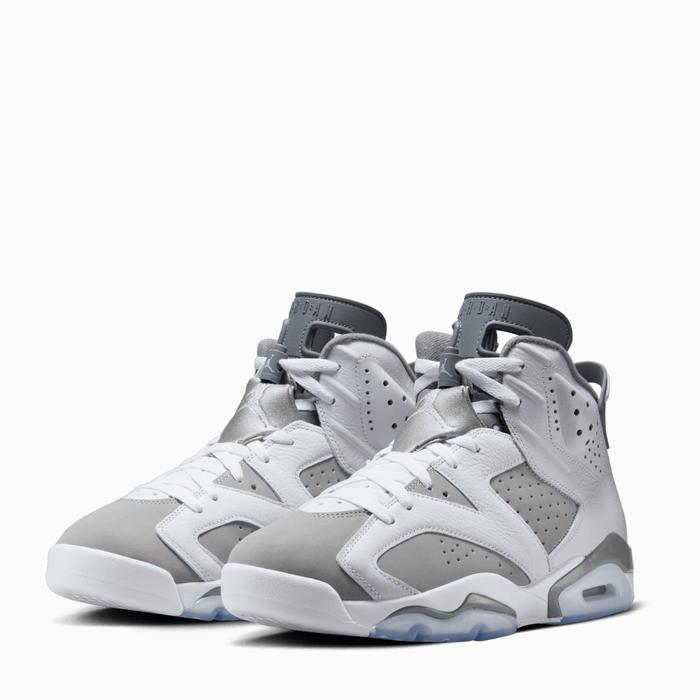 Gambar NIKE MEN'S SHOES -NIKE AIR JORDAN 6 RETRO - WHITE/MEDIUM GRY-COOL GREY - 7 dari MydianaStore24 undefined Tokopedia