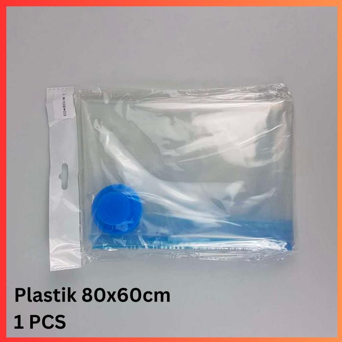 Gambar Pompa Vakum Pakaian Elektrik Plastik Vacuum Baju Alat Vacum Travel Bag - Plastik 80x60cm dari Virtual Bazaar Promo undefined Tokopedia