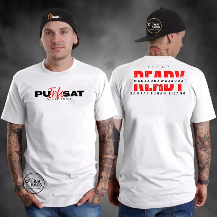 Gambar Kaos Viral Tiktok Kaos Distro katun - Putih, L dari Omahkaos-id undefined Tokopedia