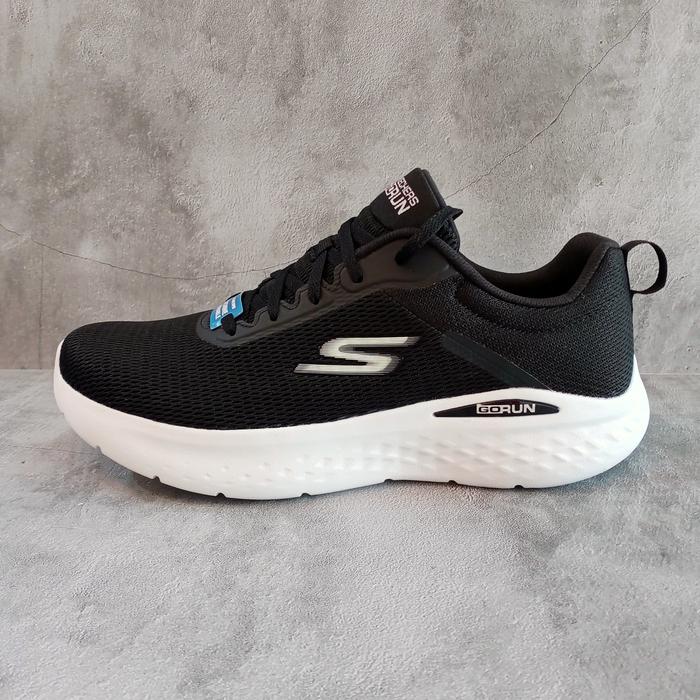 Jual Sepatu Lari SKECHERS Go Run Lite Black White [220893