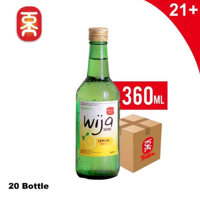 Gambar Wija Soju Lemon 360ml x 20 bottle dari Token Beer Gajah Mada undefined Tokopedia