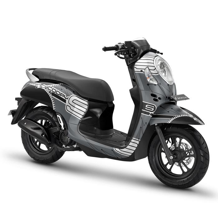 Gambar Sticker Decal Full body Scoopy 2021 2023 2022 2020 Zipper Retsleting - Abu-abu, 2013-2016 dari decalmatic_NEW undefined Tokopedia