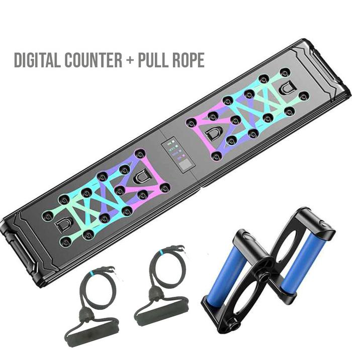Gambar Digital Push Up Board Alat Bantu Pushup Display Digital - + Pull Rope dari Gabrusholic undefined Tokopedia