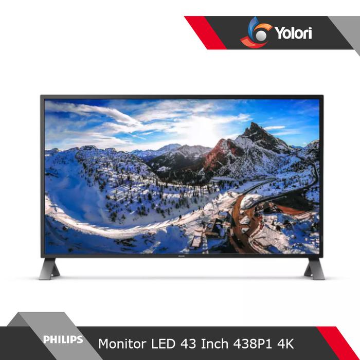 PHILIPS 4Kモニター 43インチディスプレイ 438P1/11 Brilliance
