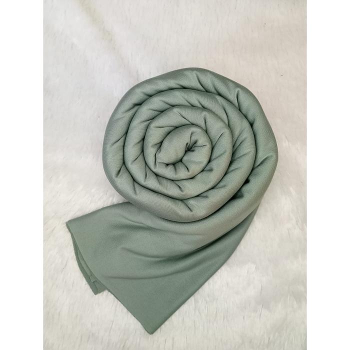 Gambar Hijab Khimar BERGO TALI JUMBO Non Pet Spandek Livina Grosir Termurah - Sage Green dari AULANA HIJABWEAR undefined Tokopedia