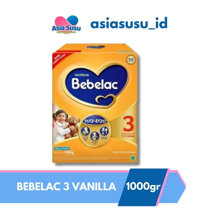 Gambar BEBELAC 3 (1-3 TAHUN ) VANILA 1000kg - Vanila dari Apotek Asia Susu undefined Tokopedia