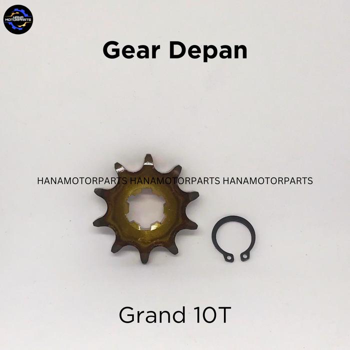Gambar Gear Gir Depan Grand Supra Fit Lama Karisma 10T 12T 14T 15T - 10T dari Hanamotorparts undefined Tokopedia