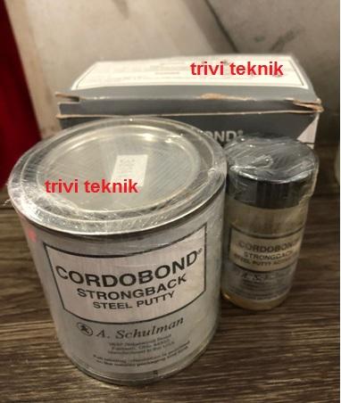 Gambar cordobond strongback steel putty impa 812310,lem epoxy - cordobond steel dari Virlie Engineering co undefined Tokopedia