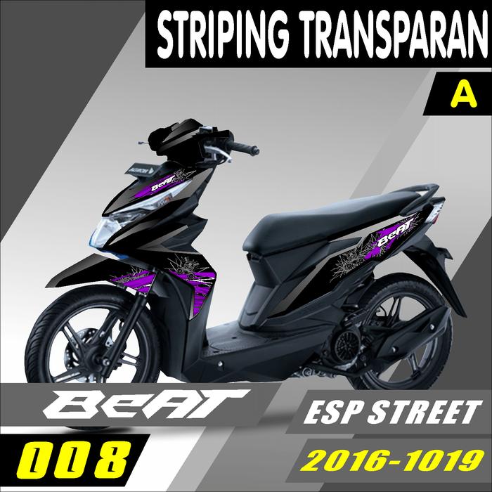 Gambar [MURAH] STRIPING TRANSPARAN BEAT NEW ESP STREET PRO-008 - UMGU A dari PRO DECAL undefined Tokopedia