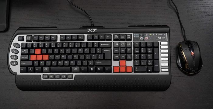 Gambar KEYBOARRD GAMING A4TECH X7 G800V (USB) dari TOKOSAMPING738 undefined Tokopedia