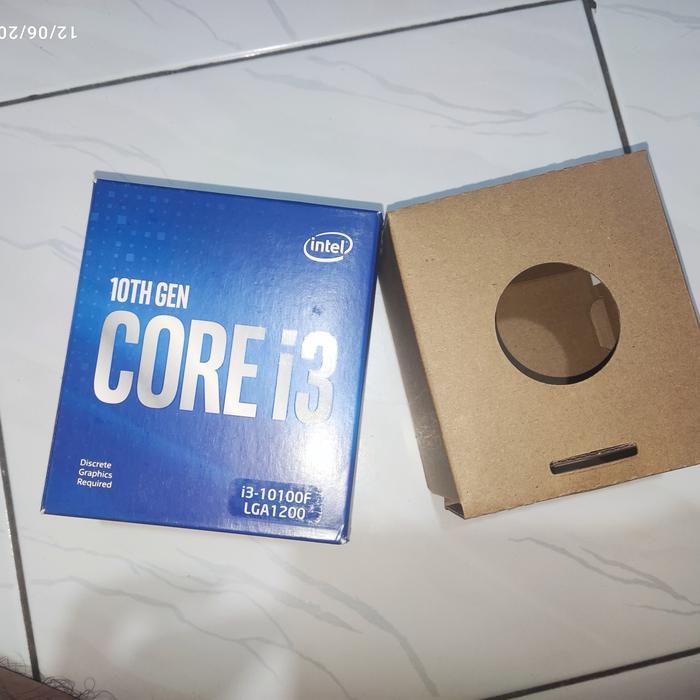 Jual Dus box processor CPU Intel i3 10100f LGA 1200 ORIGINAL Imei - v3 ...