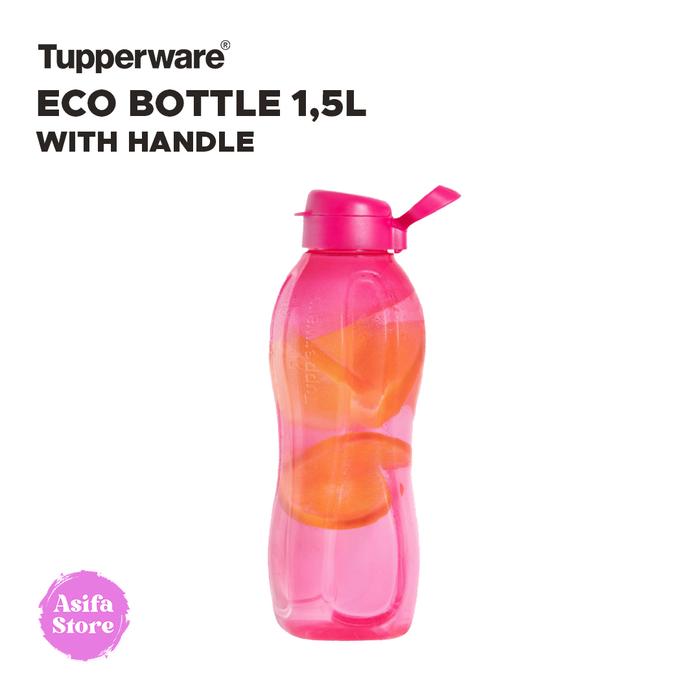 Gambar Tupperware Eco Bottle 1,5L - Tempat / Botol Air Minum Unik Kekinian - Pink dari Asifa Merchandise undefined Tokopedia