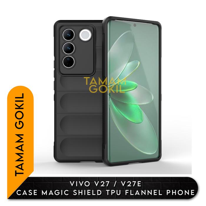 Gambar Case Vivo V27 / V27E Magic Shield TPU Flannel Phone Case - Vivo V27E, Biru dari Jagonya Case JKT undefined Tokopedia