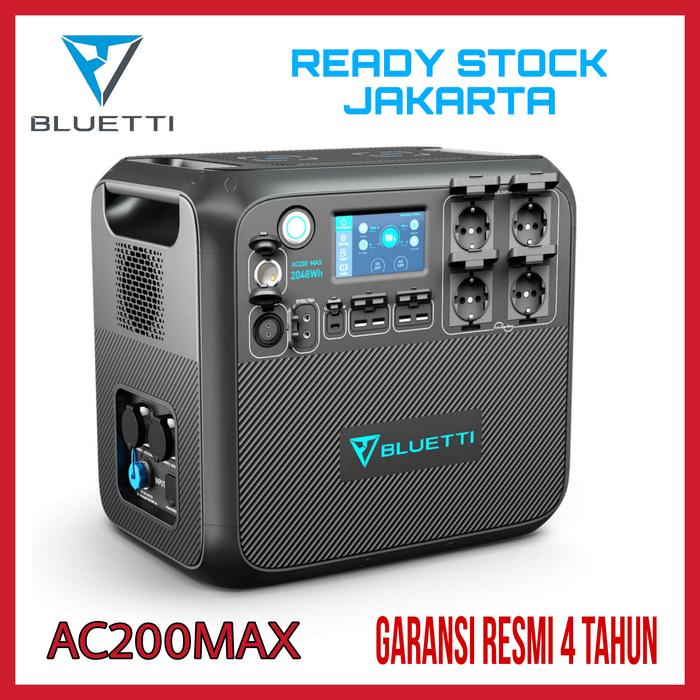 Gambar BLUETTI AC200MAX Expandable Power Station 2200W 2048Wh - AC200MAX dari Elanoire undefined Tokopedia